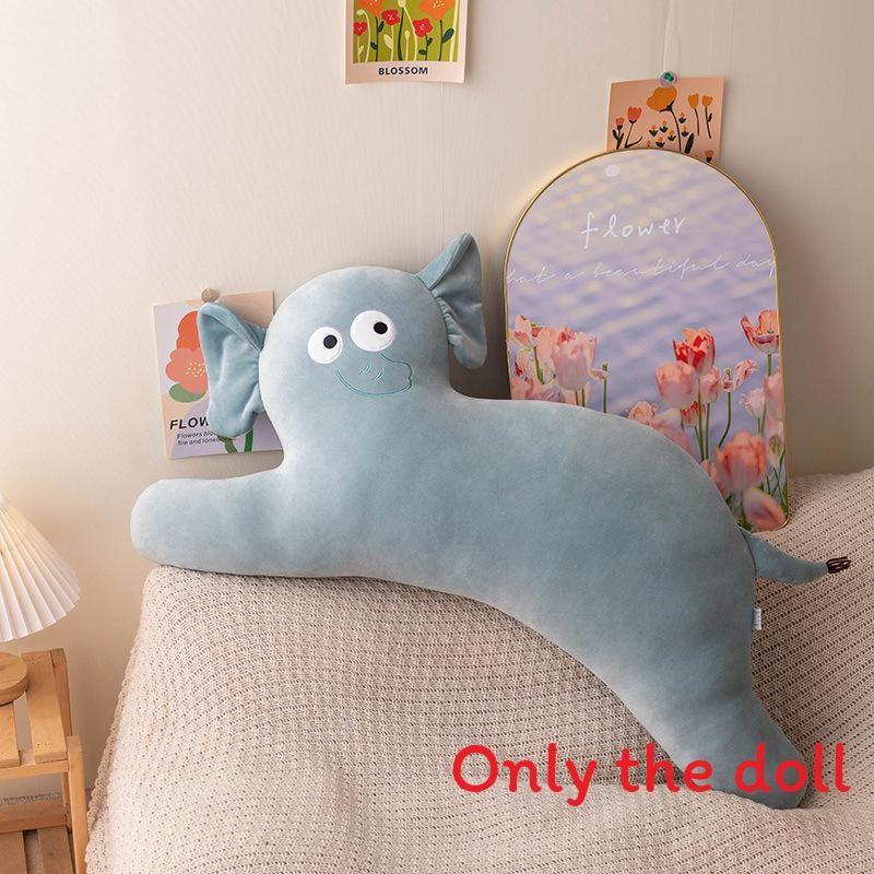 Cute Fox Crocodile Elephant Cat Cartoon Animal Designs Soft Plush Pillow Lumbar