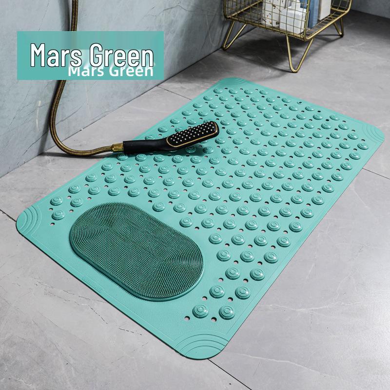 Non-Slip PVC Bathroom Mat with Suction Cups for Shower, Toilet, and Entrance