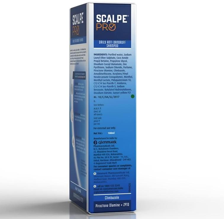 Scalpe Pro Daily Anti-Dandruff Shampoo Removes Dandruff From Source 100ml