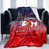 Sydney Roosters Team Spirit Blanket Suitable for Sofas, Beds, Offices, And Camping - Perfect Gift for Halloween Christmas