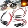 12V Universal for Motorcycle Flasher LED Turn Signal Indicator Resistor Adapter - Fix No Flash or Fast Flash Issues