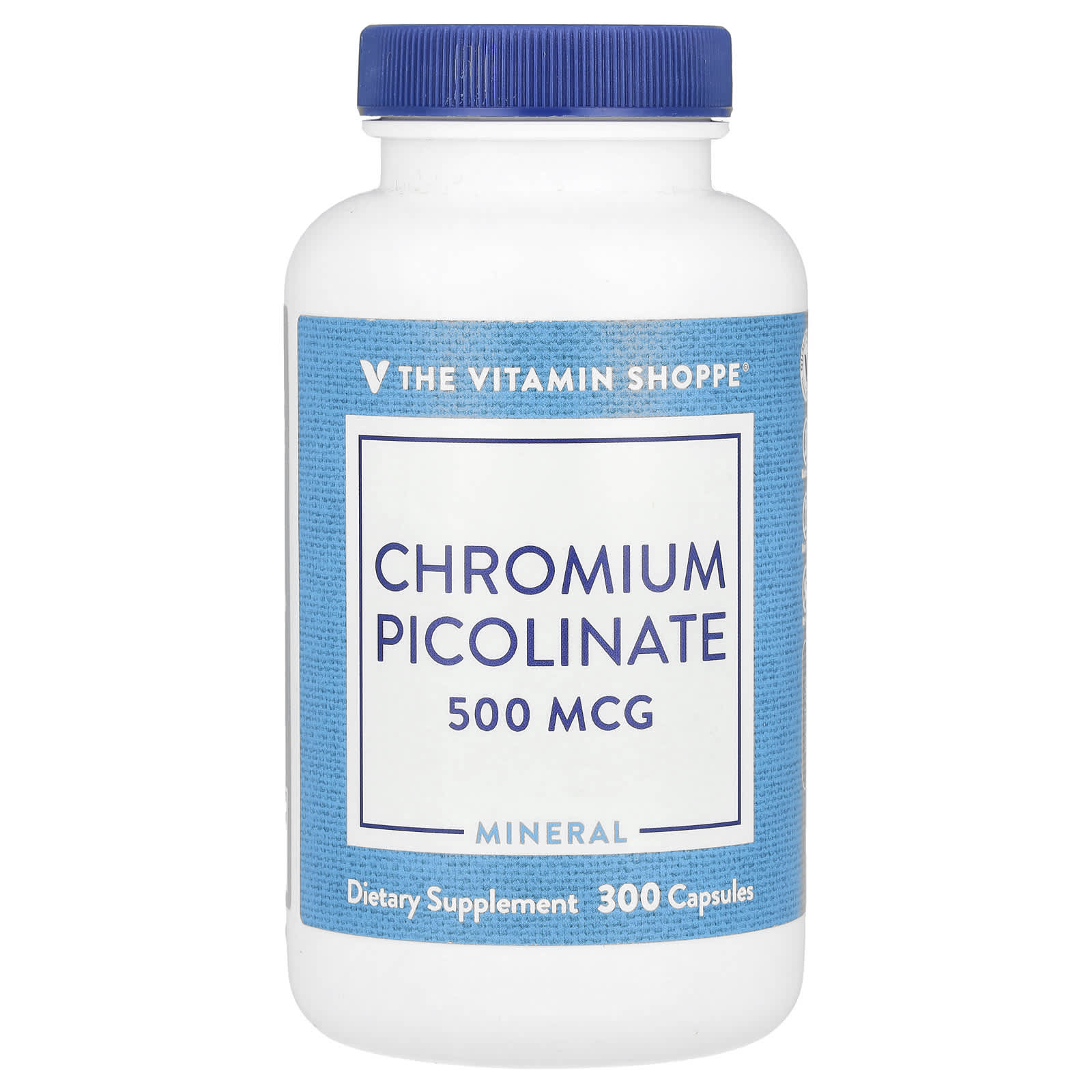 

Chromium Picolinate, 500Mcg, 300 Capsules
