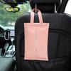 Car Tissue Holder for Dispenser with Woven Visor Hanging Napkin Pattern Universal Armrest