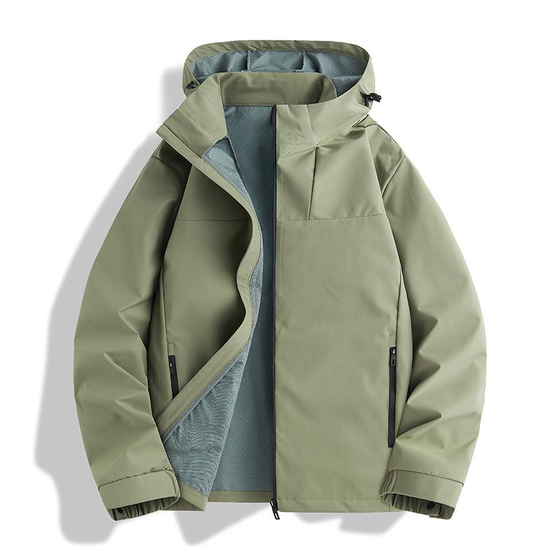 2025 Outdoor Windbreaker Jacket: Fashionable, Waterproof, Breathable - For Men & Women, Middle-Aged & Young