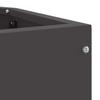 Corner Planter Black 45 X 45 X 50 Cm Steel