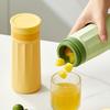 2 in 1 Ice Cube Bottle Portable Silicone Ice Cube Cup with Ice Cube Mold Easy Press to Release Ice Maker for Outdoor Travel Home Office