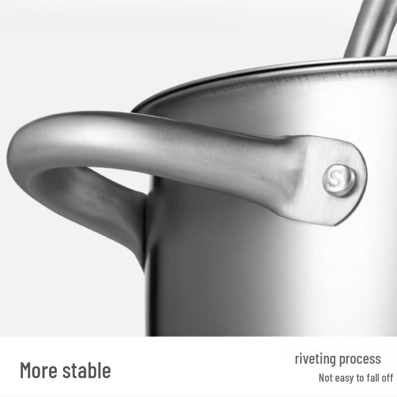Yingbai Non-stick Stainless Steel Soup Pot