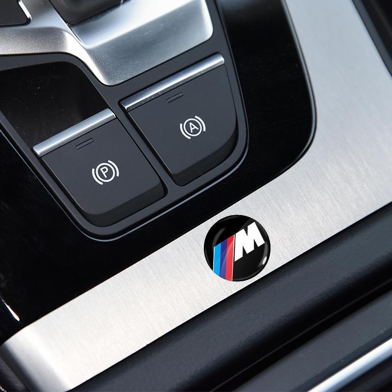 Nálepky na klíčové dírky zámku auta Ochrana zámku dveří 3D nálepky na auto Pro BMW M E34 E36 E60 E90 E46 E39 E70 F10 F20 F30 X5 X6 X1 M3 M5 M6 E71 F01 F02 F87