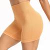 European & American Seamless Knitted Yoga Set: Peach Butt Sports Shorts & Short Sleeve Bra Vest for Summer Fitness