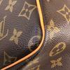 Used Louis Vuitton Monogram Keepall 60 M41422 Boston Bag Canvas Brown Authentic 13130