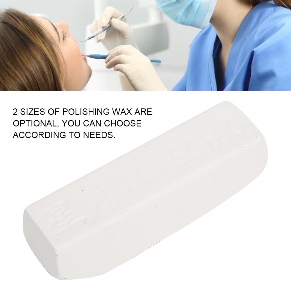 Professional White Polishing Wax Wood Grinding Buffing Wax Bar Dental Oral MaterialLarge