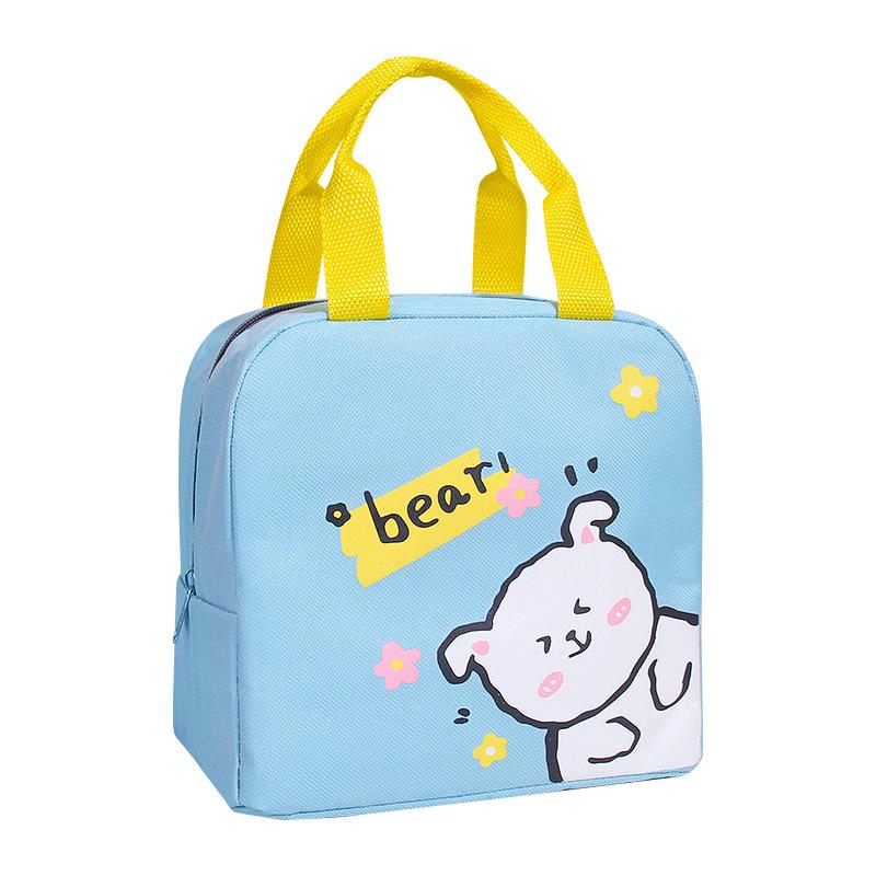 Niedlicher Stil Erwachsene Bento Tasche Extra Große Studenten Lunchtasche Handheld Verbessern Aussehen Isolierte Lunchtasche Aufbewahrung Lunchtasche