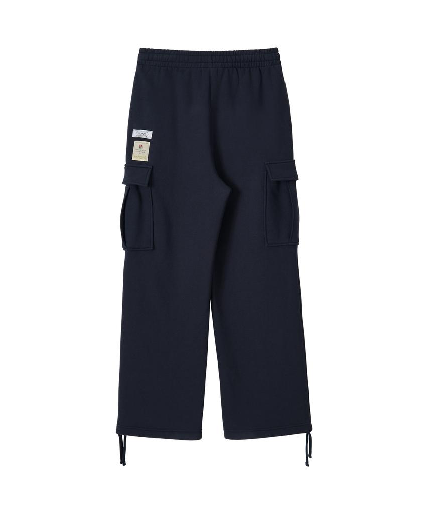 NOHANT Sweat Utility Cargo Pants Navy