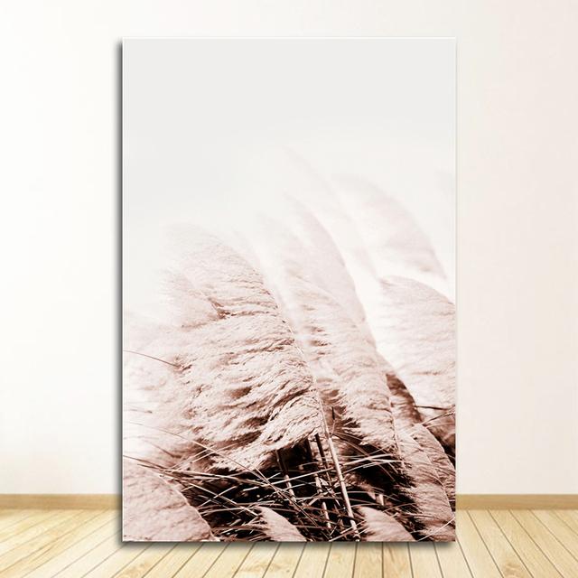 Painting Nordic Style  Living Room Decor Grass Nature Picture Scandinavian Poster Landscape Wall Art Canvas Print