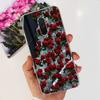 Para Xiaomi Pocophone F1 Funda Poco F1 Moda Flor Cubierta Silicona Suave Delgada Funda de Teléfono Para xiaomi Pocophone F1 Global F 1 Funda