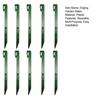 10Pcs Landscape Edging Garden Stakes Plastic Landscaping Anchoring Spikes Heavy Duty Edging Border Ground Stakes for Garden Netting Terrace Board