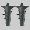 1 Pair Gothic Arm Guard Adjustable Cosplay Medieval Arm Gauntlets for Men Women Vintage Role Play Party Armor Bracers
