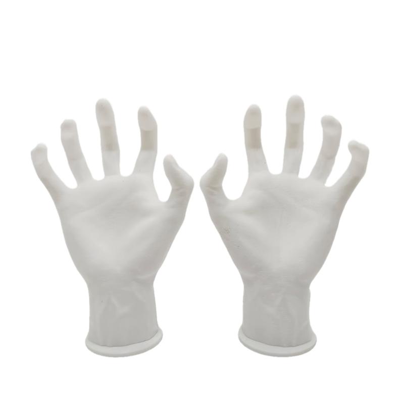 1 pièce Ornements Créatifs Main du Diable Horreur Support de Bureau Décoration Présentoir à Bijoux Statue de Main Simulée Cadeaux