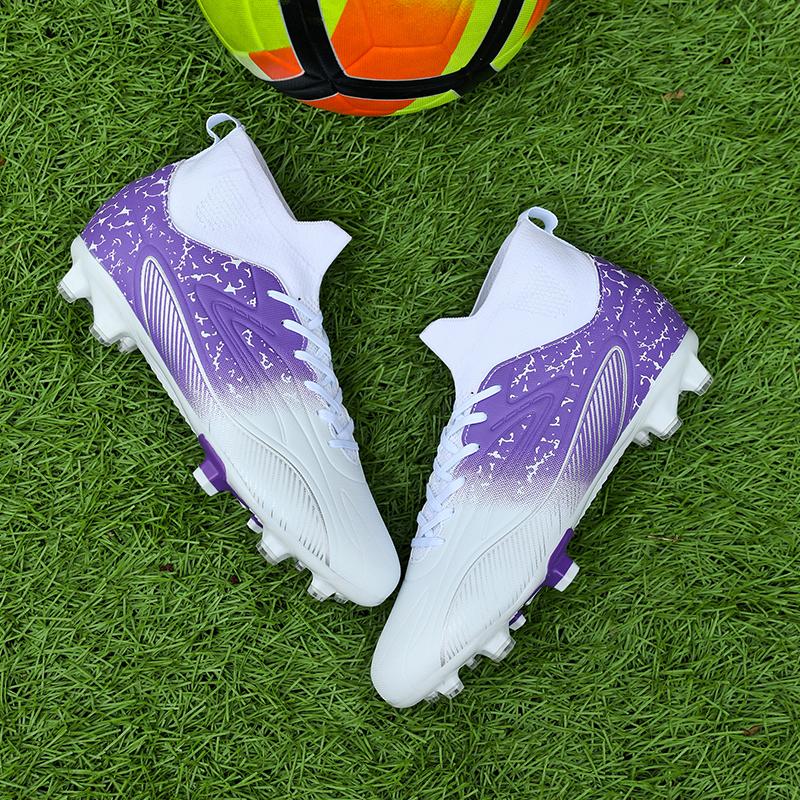 Fashion Football Shoes 35-45 Men/Women's Football Boots Socks Professional Training Football Boots Young Children Football Sneakers