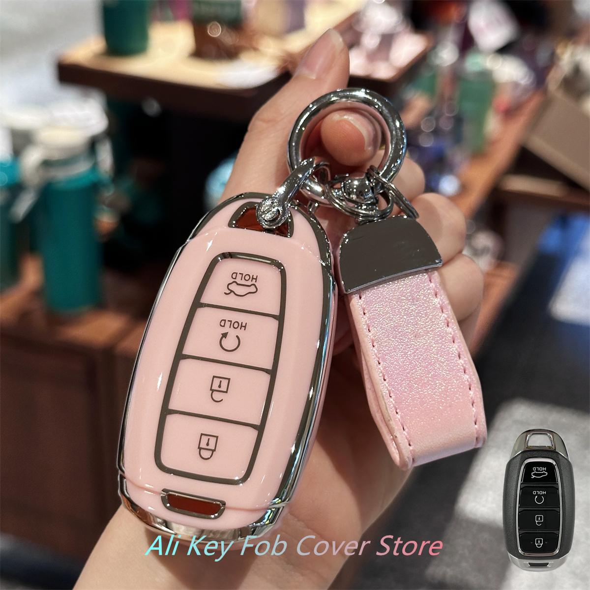 

Чехол для автомобильного брелока для ключей Hyundai Elantra, GT, Kona, Palisade, Venue, Veloster - Защитные аксессуары