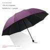 Umbrella Large Reinforced Thickened Strong Storm-Resistant Umbrella Female Dual-Use Sun Umbrella Sun Protection UV Protection