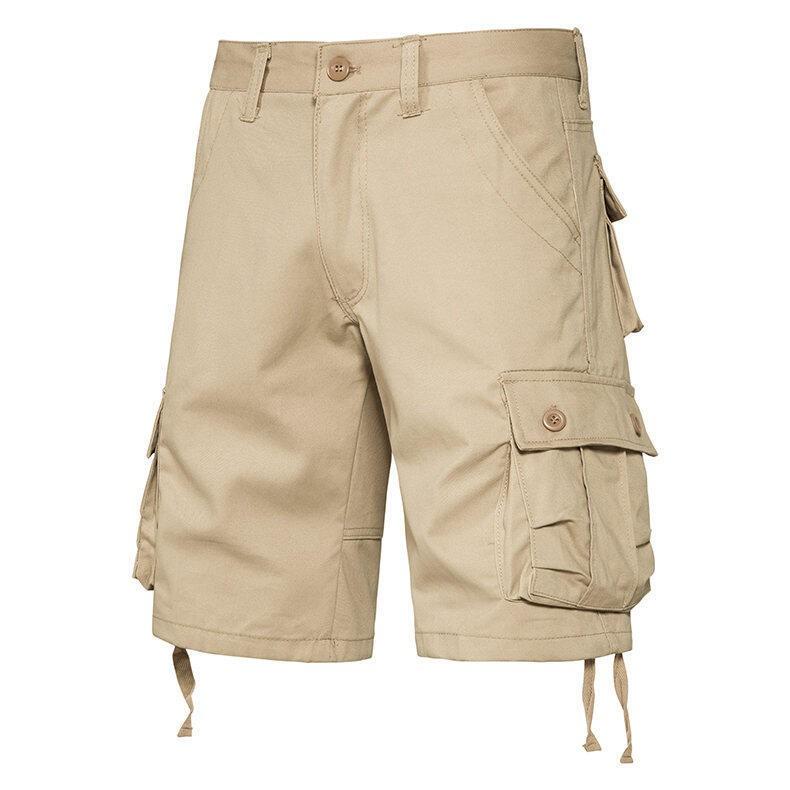 Men's Summer Cotton Shorts Shorts Casual Pants Loose Breeches Men's Fashion Casual Shorts