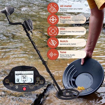 MD-5040 wykrywacz metali złota podziemny 8 "w pełni wodoodporny cewka wyszukiwania cyfrowy wyświetlacz ekran ręczny przenośny wysoka dokładność