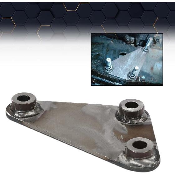 PIT66 Steering Box Spacer Brace Bracket Compatible with 1984-2001 Jeep Cherokee