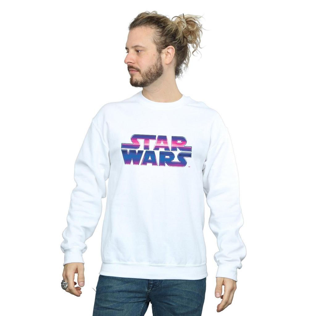 STAR WARS Mens Neon Logo Sweatshirt