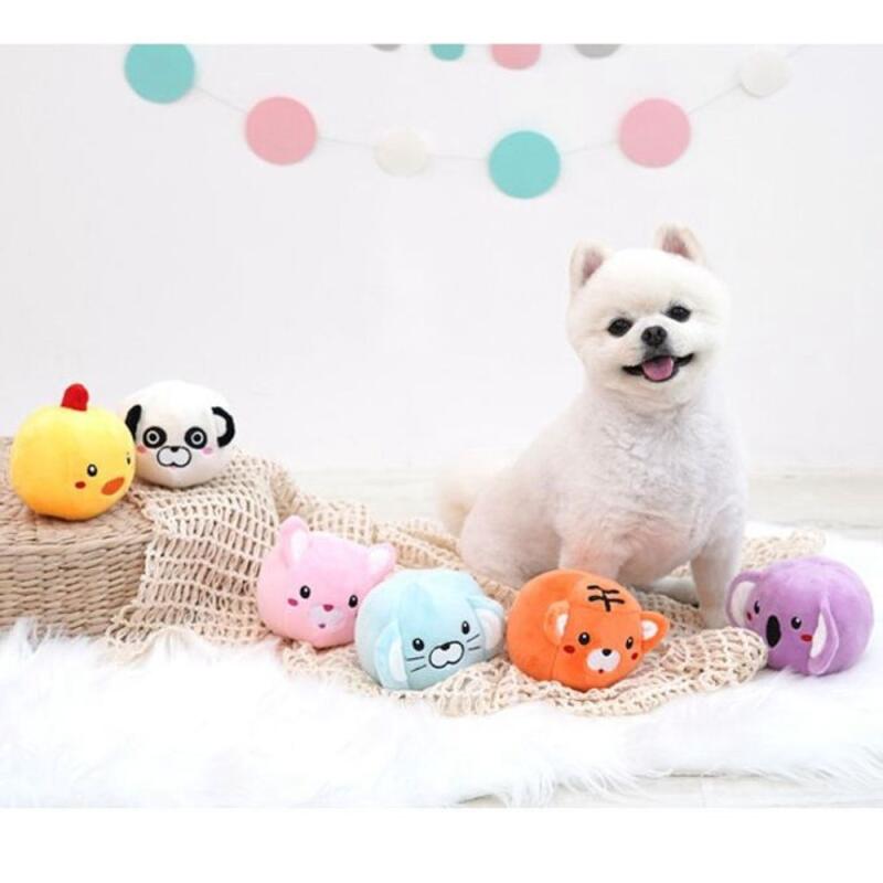 Toy Doll Ball Round Dog Treat Play Random W707FC5 H-1470 1 unit