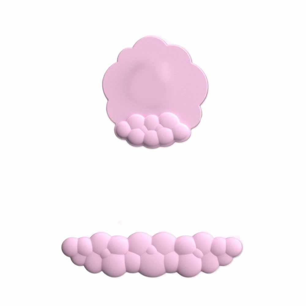 Ergonomic Keyboard Wrist Support Pad Anti-Slip Cloud  Mouse Pad Mouse Cushion  Protection Rest