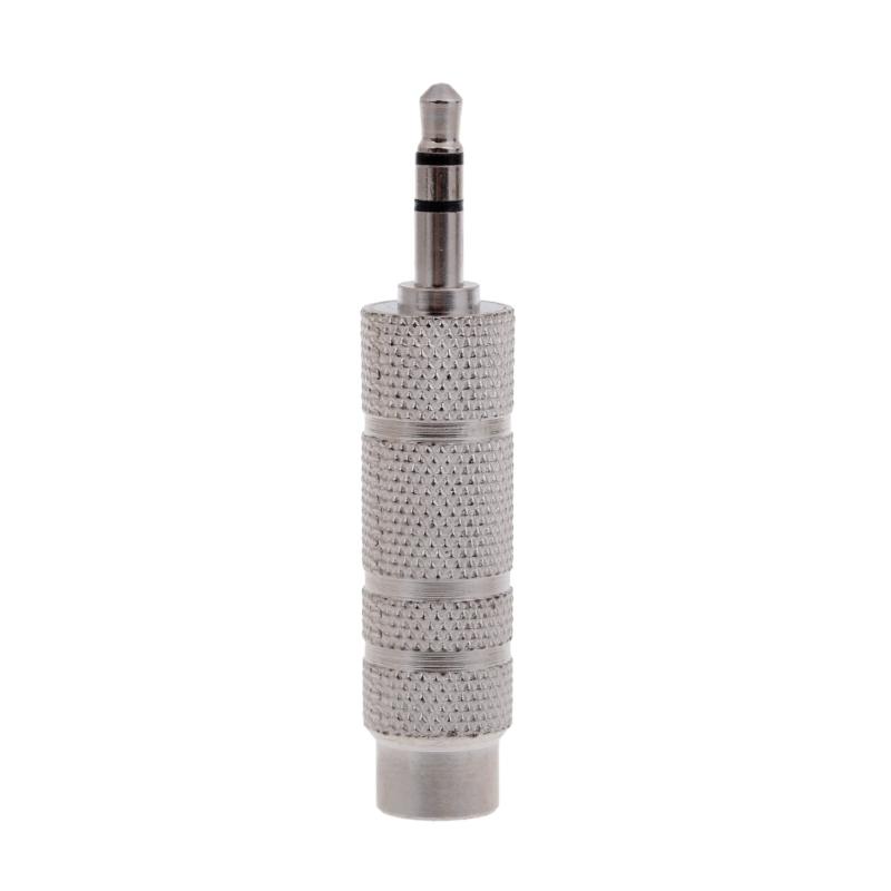 4pack Quality 6.35mm (1/4)inch Male To 3.5mm(1/8)inch Female Adapter 3.5mm Male To 6.35mm Female Plug Headphone Adapter