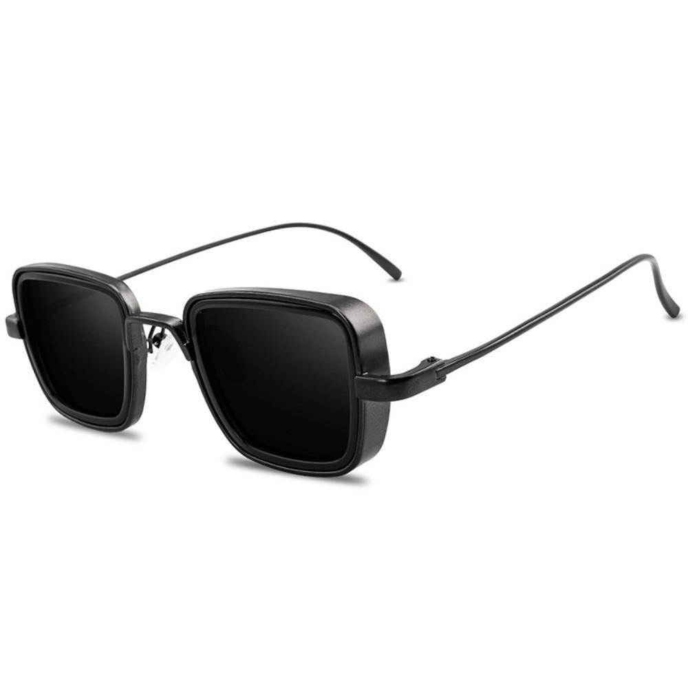 Lightweight Unisex Polarized Sunglasses Indian Style Anti-UV Glasses Retro Square Sunnies  Summer