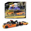AAAOO1 Maisto 1:64 FLATBED/1988 BMW M3 E30 1965 FORD MUSTANG elite transport Die-casting car model collection gift toy