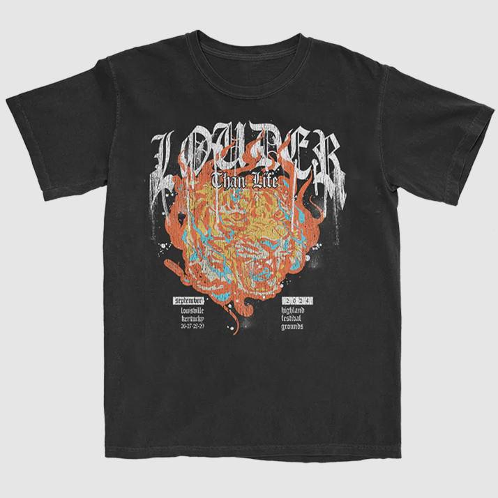 

LOUDER THAN LIFE September Tiger Strike T Shirt All Size S To 5XL BL2.1200 Unisex T-Shirt XXXL