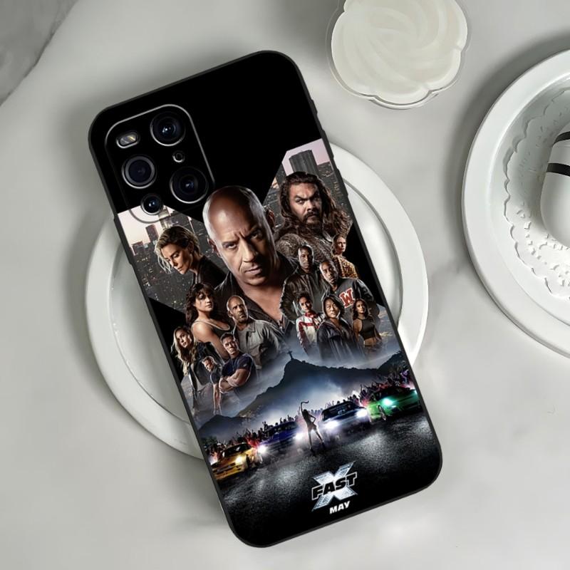 Fast Furious Phone Case For OPPO Reno 6 Pro 7 Find X3 Neo A54 A55 X5 A16 A57 A92 A93 A74 A94 K9 K9S Back Cover