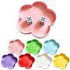 Plateau à dés Fleurs, Support de lancer de dés 3D pour table, Plat à dés Mahjong en forme de fleur pour Bar à la maison, Fêtes d'anniversaire, Réunions de famille, Soirée jeux de société