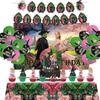 The Wizard of Oz Wicked Birth Date Celebration Theme Decorations Balloons Banner Cups Plates Backdrop Present Pouch Infant Shower Supply