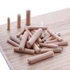 100 Pcs Wooden Dowel Pins With Fluted Beveled Round Wood Tip Positioning Block Woodworking Tool