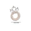 Sweet and Romantic Style Children's Updo Head Ponytail Princess Crown Headpiece Imitation Pearl Fashion Exquisite Headband