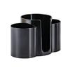 3-in-1 Cotton Pad & Makeup Organizer with Swab, Toothpick, Floss, & Puff Storage
