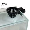 Freshwater Tank Planter Aquarium Plant Holder, Top Hanging Fish Planting Basket with Screw Clamp for Anubias, Aquatic Plants Hydroponic Net Cup