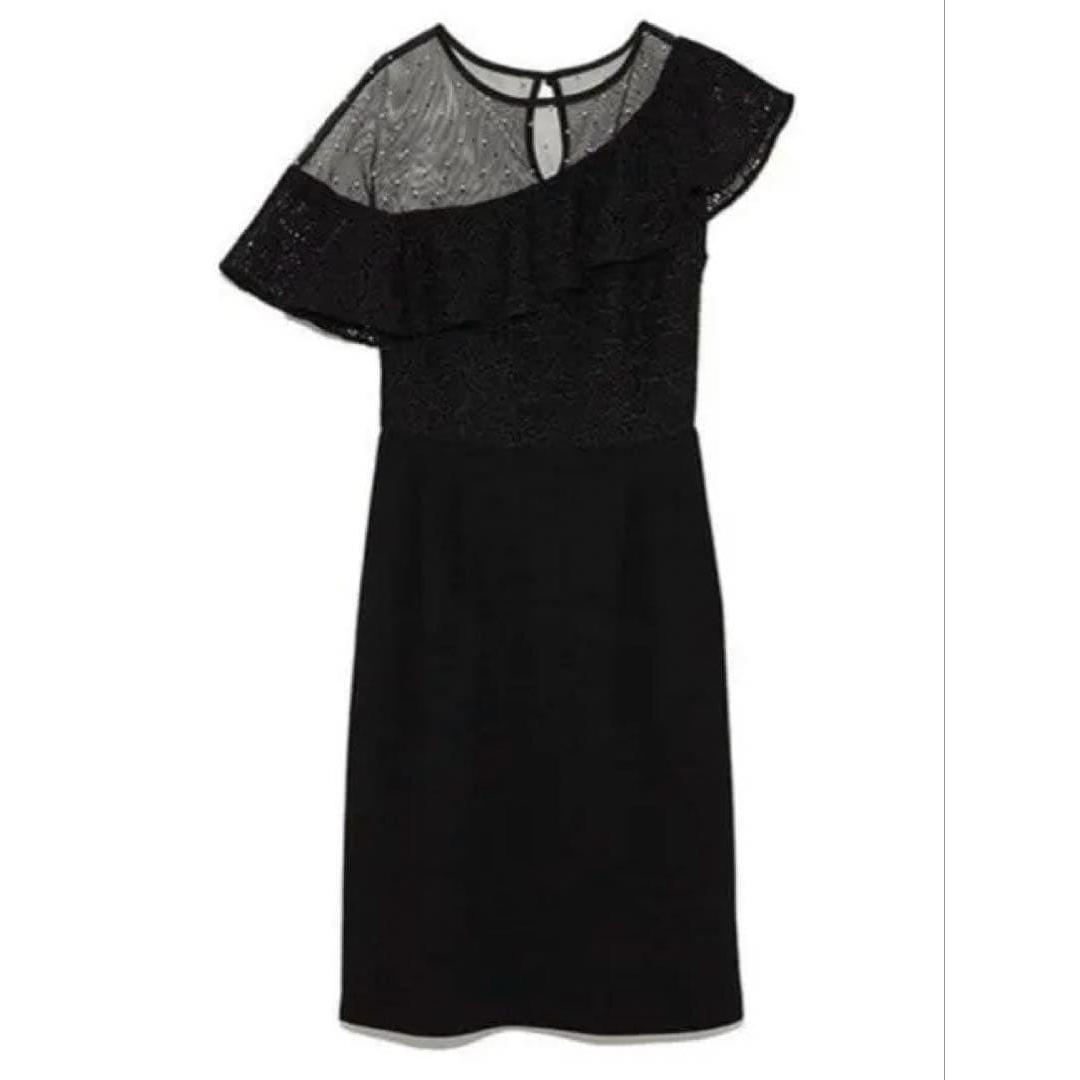 Lily Brown One Shoulder Dress Dress Black