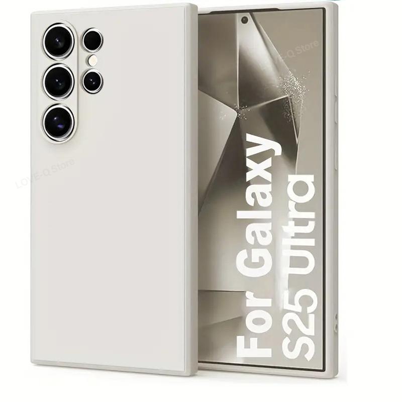 For S25 Ultra Plus Case Silicone Phone Case For Samsung Galaxy S25 S 25 Ultra Plus S25Ultra Cases Camera Protective Cover