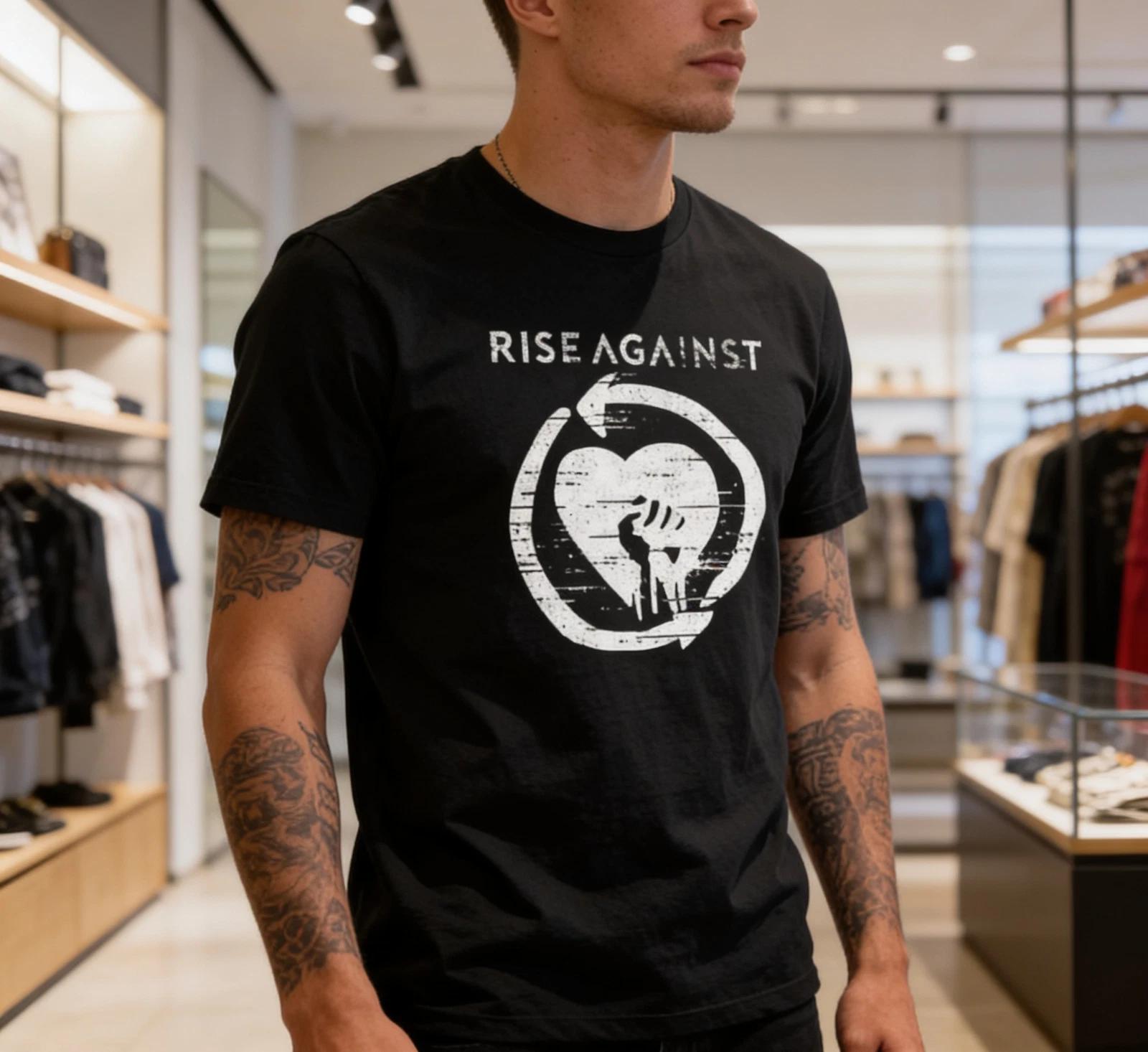 

Rise Against Band Band Gift For Fan Full Size T-Shirt 3XL