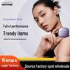 Remax Bluetooth 5.4 Mirror Display Wireless Earphones with Large Dynamic Drivers for Mobile Music