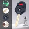 Keyless Entry Remote Head Key Fob Replacement for Subaru Impreza WRX Forester XV Crosstrek Outback Legacy 80 Bit G Chip 4 Buttons (FCCID:CWTWB1U811