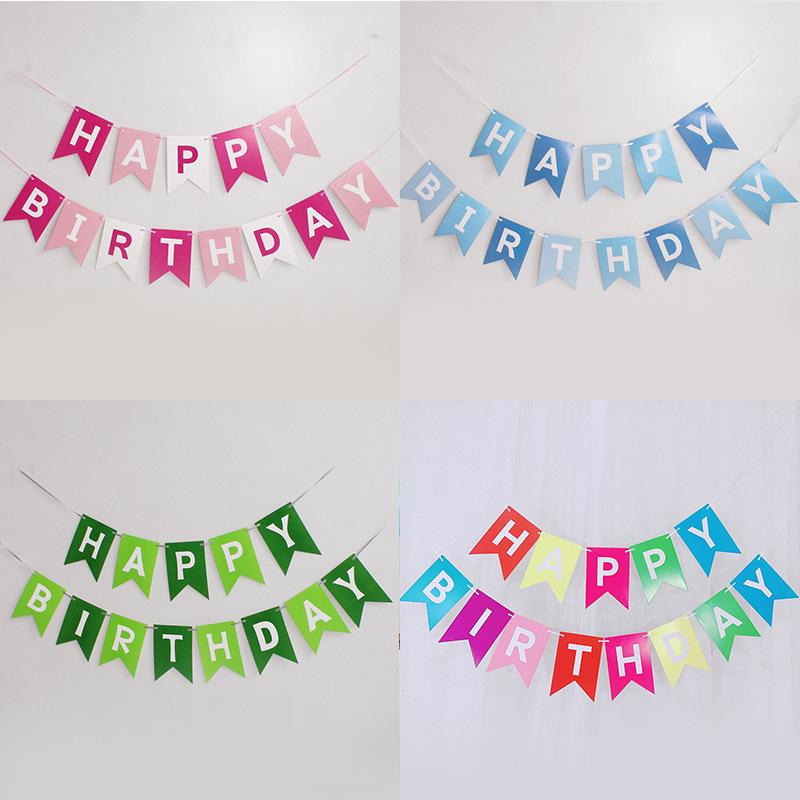 Banner Coda di Pesce Buon Compleanno - Decorazione per Festa di Bambini