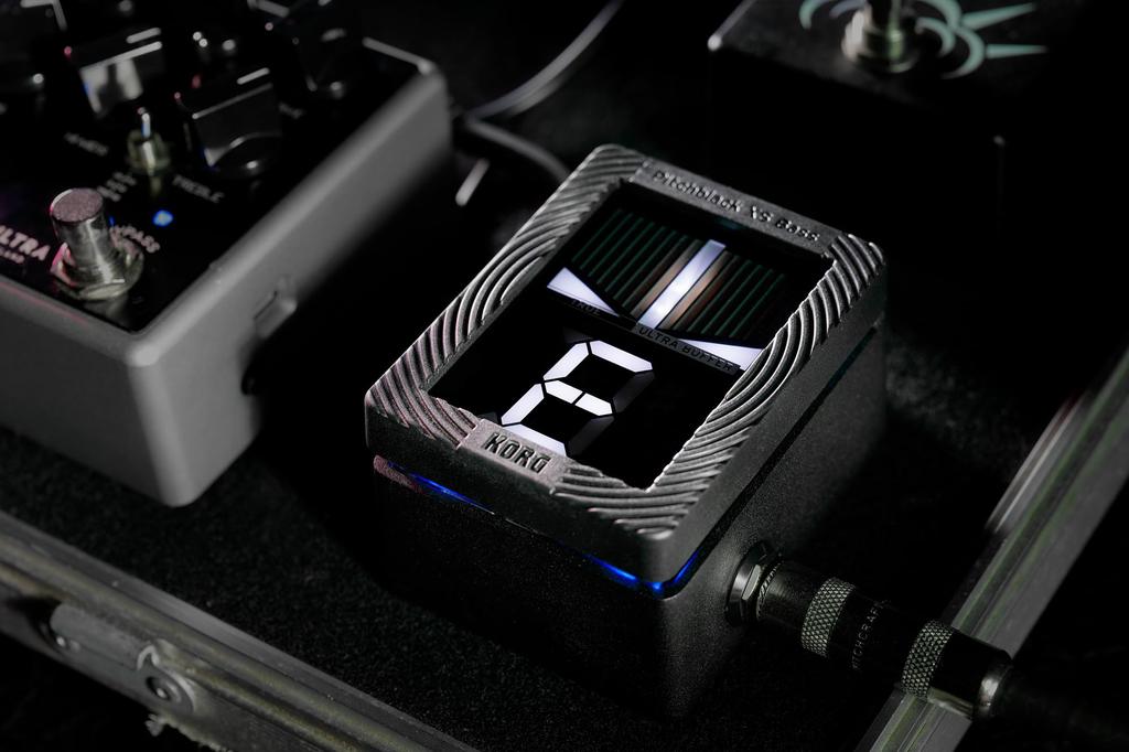 BASS Pitchblack XS Bass Chromatic Pedal KORG KORG/PB-XS Tuner, bass-specific tuner,