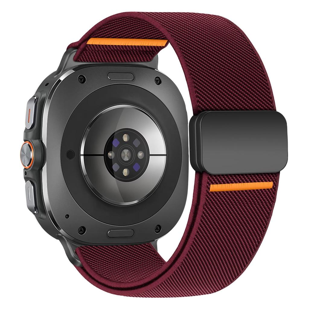 Magnetic Band For Samsung Galaxy Watch 7 Ultra 47mm smartwatch Parachute Nylon Bracelet correa Galaxy watch 2025 Ultra Strap
